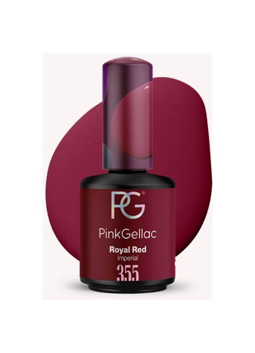 Pink Gellac 355 Royal Red - gel nagellak