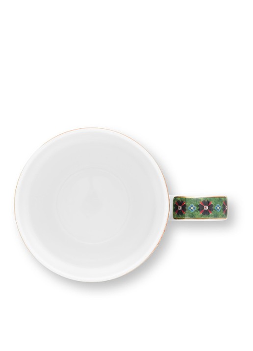 Pip Studio Berry Blues mok  - achterkant 3 donkerblauw