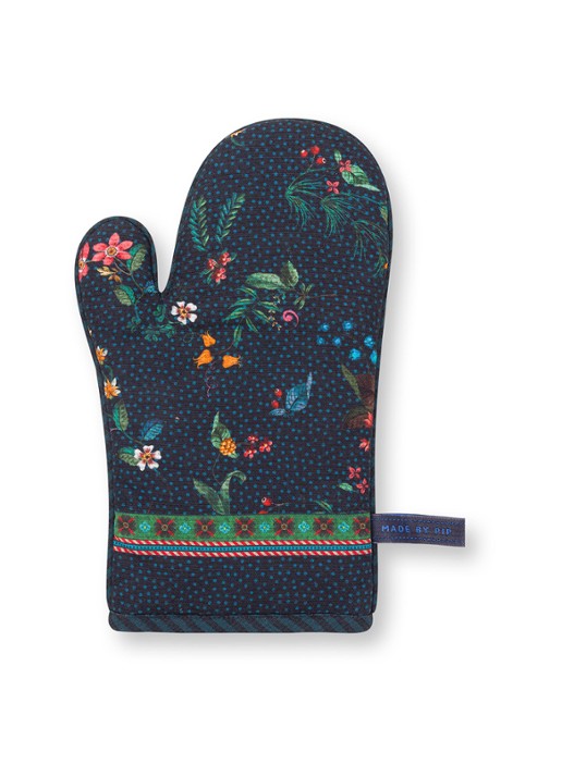 Pip Studio Berry Blues ovenwant - voorkant 2 blauw