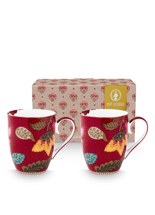 Pip Studio Blooming Tales Fantasy mok set van 2