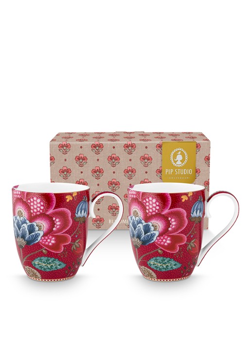 Pip Studio Blooming Tales Fantasy mok set van 2