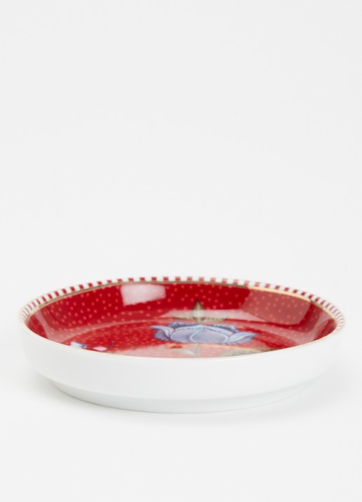 Pip Studio Blooming Tales Fantasy theetip - voorkant 2 donkerrood