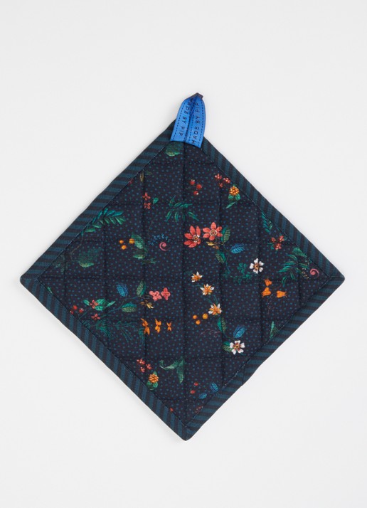 Pip Studio Blushing Birds kop en schotel set van 2 - detail donkerblauw