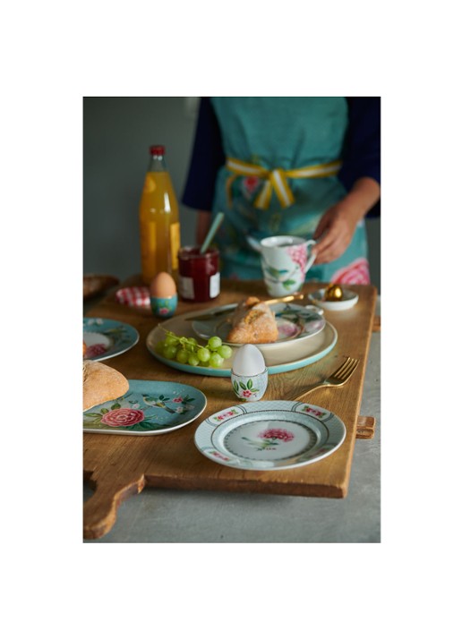 Pip Studio Blushing Birds mok 35 cl - voorkant 2 wit
