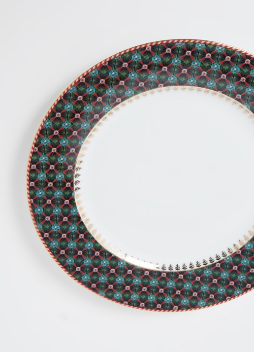 Pip Studio Dinerbord 23 cm - detail groen