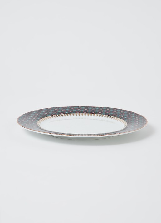 Pip Studio Dinerbord 23 cm - voorkant 4 groen