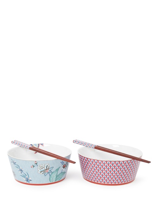 Pip Studio Flower Festival kom 14,5 cm set van 2