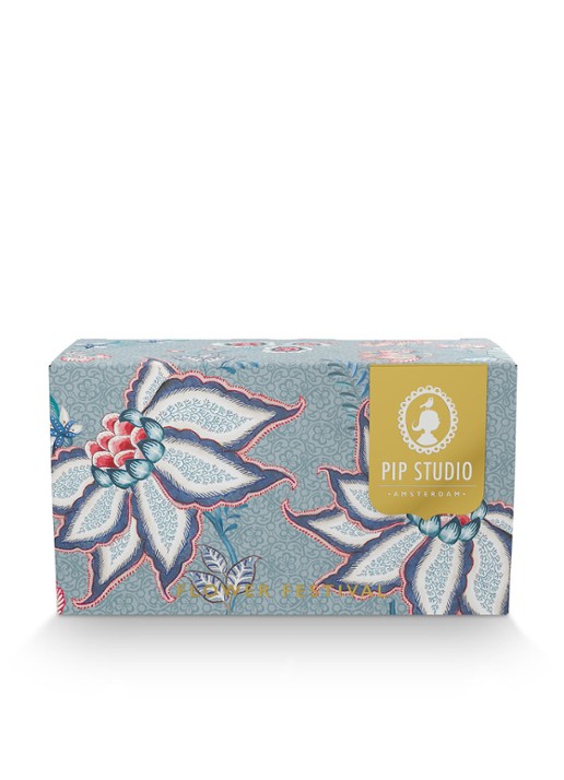 Pip Studio Flower Festival kopje 14,5 cl set van 2 - detail roze