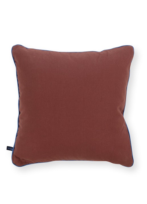 Pip Studio Giyani sierkussen 50 x 50 cm - achterkant 4 blauw