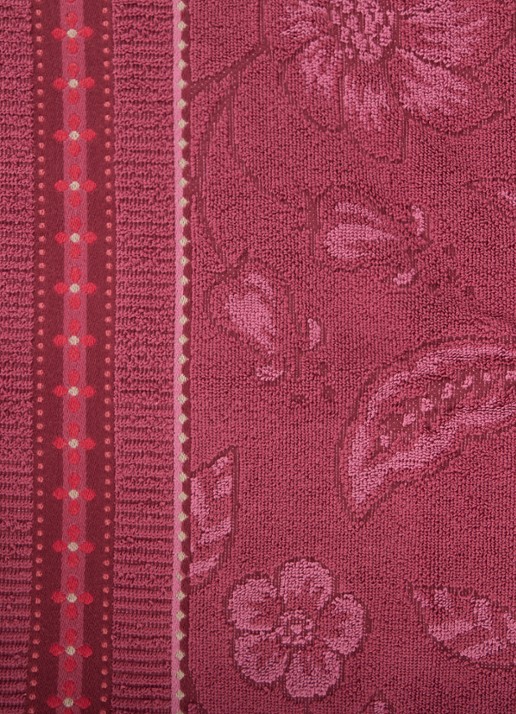 Pip Studio Jasmin gastendoek van katoen - 500 gr/m2 - 30 x 50 cm - detail 3 donkerroze