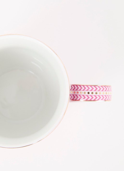 Pip Studio Jolie mok 35 cl - voorkant 2 roze