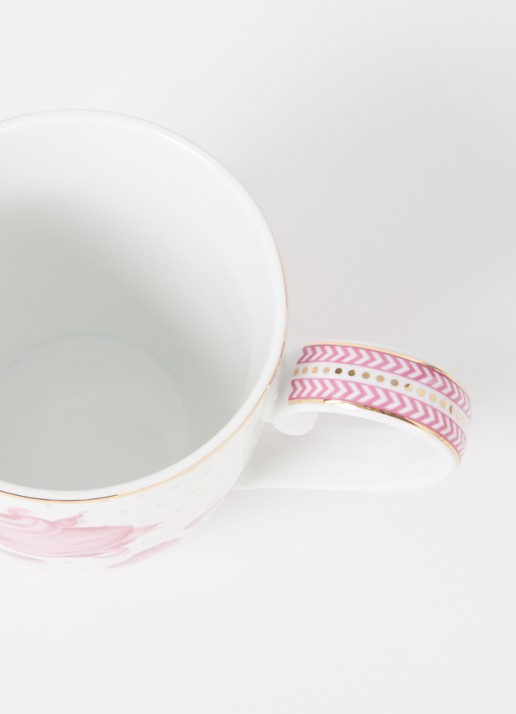 Pip Studio Jolie mok 35 cl - voorkant 2 roze