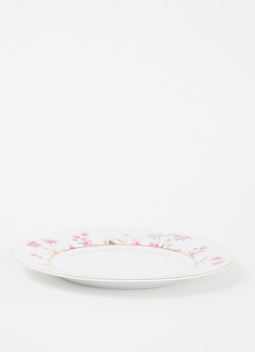 Pip Studio Jolie ontbijtbord 21 cm - voorkant 2 roze