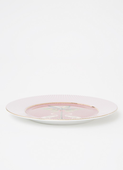 Pip Studio La Majorelle gebaksbordje 17 cm - voorkant 2 roze