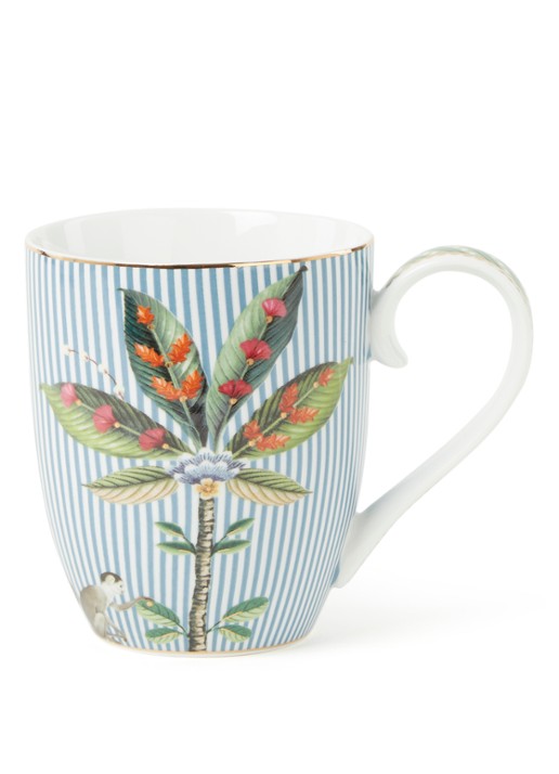 Pip Studio La Majorelle mok 45 cl - voorkant blauw