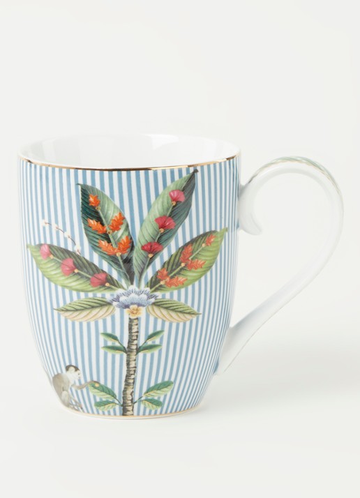 Pip Studio La Majorelle mok 45 cl - voorkant 2 blauw