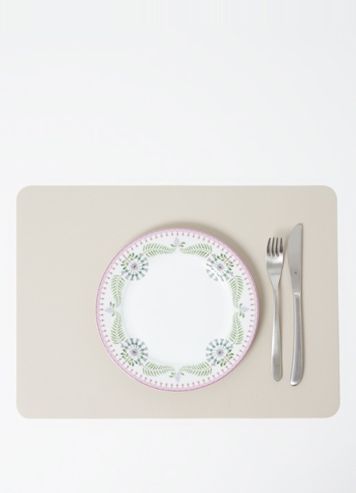 Pip Studio Lily & Lotus dinerbord 23 cm - detail 3 gebroken wit