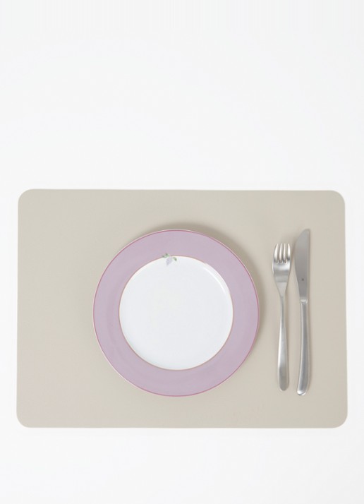 Pip Studio Lily & Lotus dinerbord 23 cm - detail lila