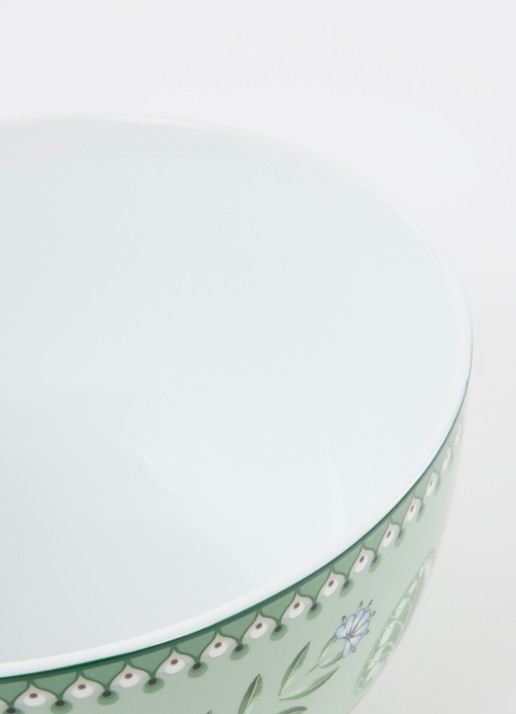 Pip Studio Lily & Lotus kom 18 cm - detail 2 lichtgroen