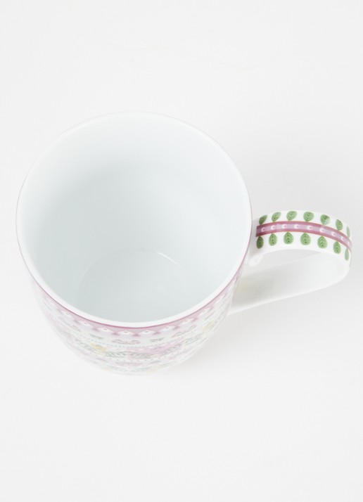 Pip Studio Lily & Lotus mok XL 45 cl - voorkant 2 lila