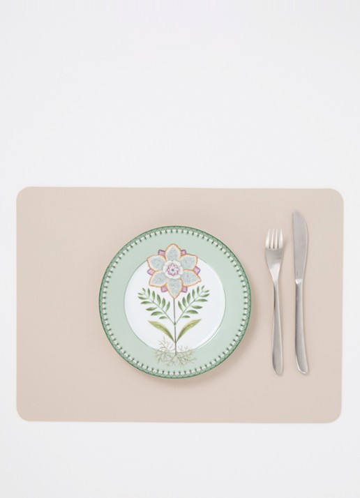 Pip Studio Lily & Lotus ontbijtbord 21 cm - detail 4 groen