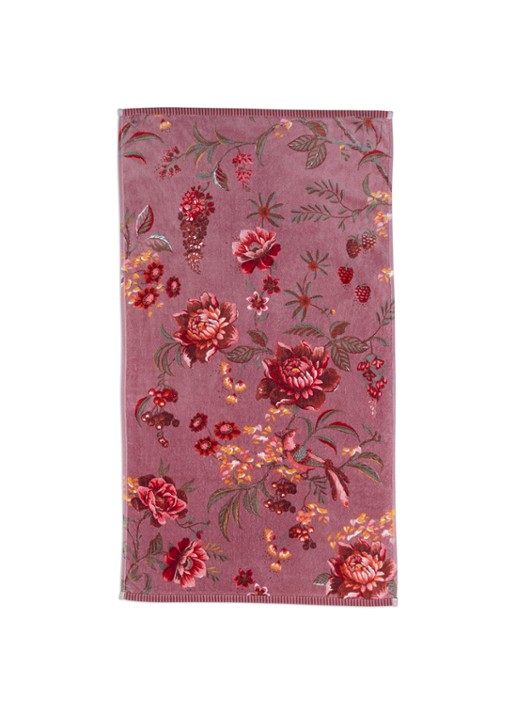 Pip Studio Mauve badhanddoek 55 x 100 cm