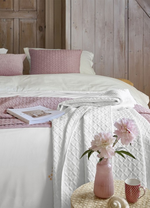 Pip Studio Mughal Flower dekbedovertrekset - inclusief kussenslopen - detail 6 gebroken wit