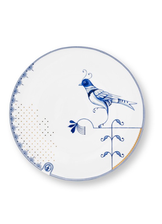 Pip Studio Pip & The Blue Bird dinerbord 25,5 cm