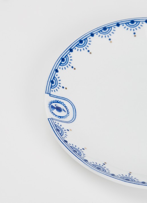 Pip Studio Pip & The Blue Bird gebaksbordje 12 cm - detail 3 wit