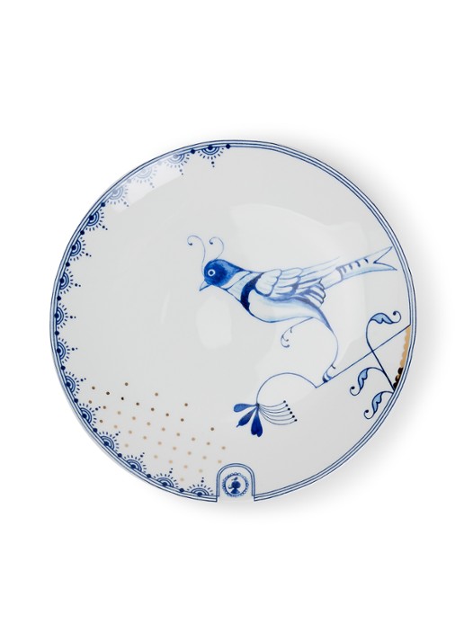 Pip Studio Pip & The Blue Bird ontbijtbord 18 cm