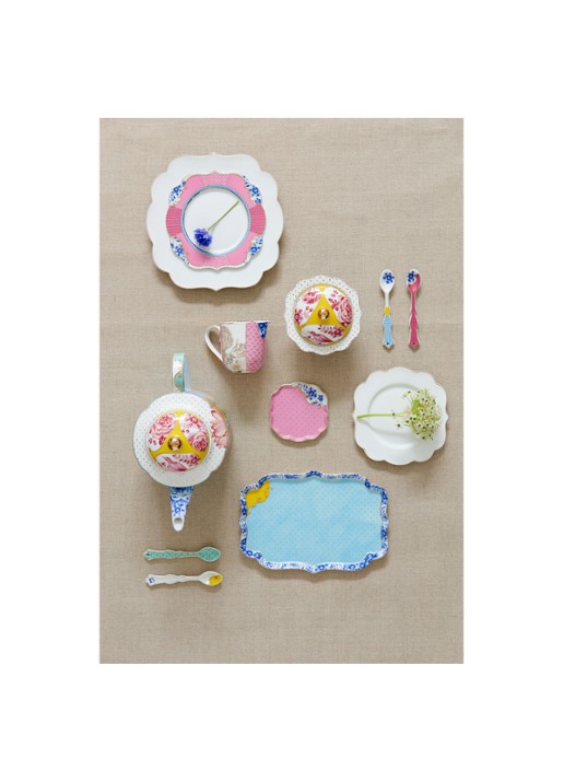 Pip Studio Royal gebaksbordje 17 cm - detail 4 roze