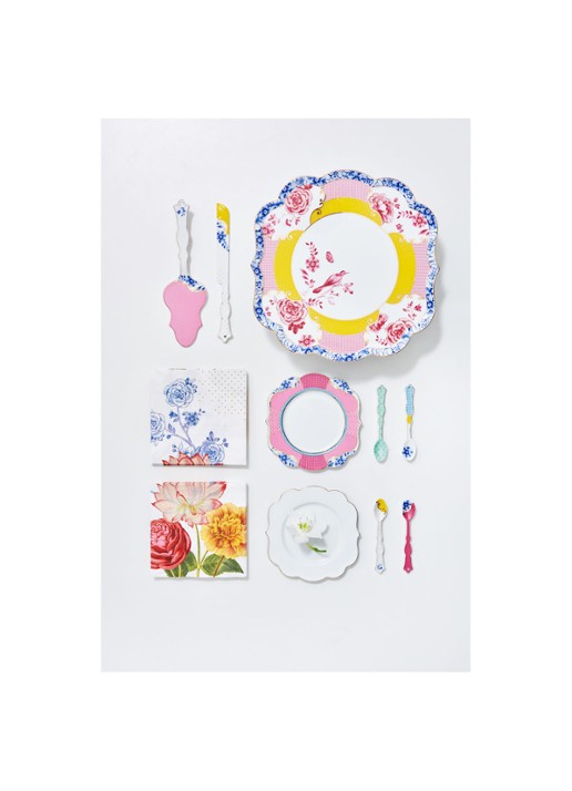 Pip Studio Royal taartbestek 2-delig - voorkant 2 multicolor