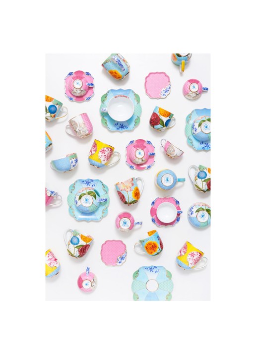 Pip Studio Royal theelepel set van 4 - detail 4 multicolor