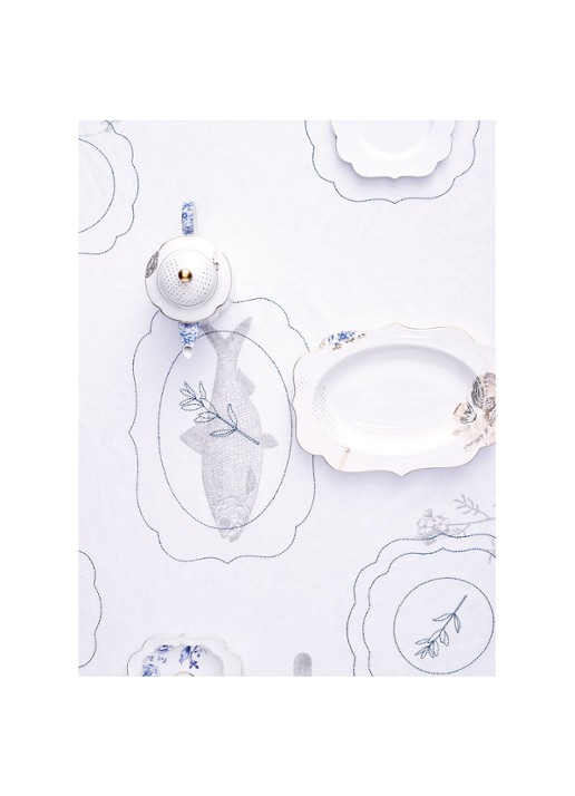 Pip Studio Royal White kopje 26 cl - detail 2 wit
