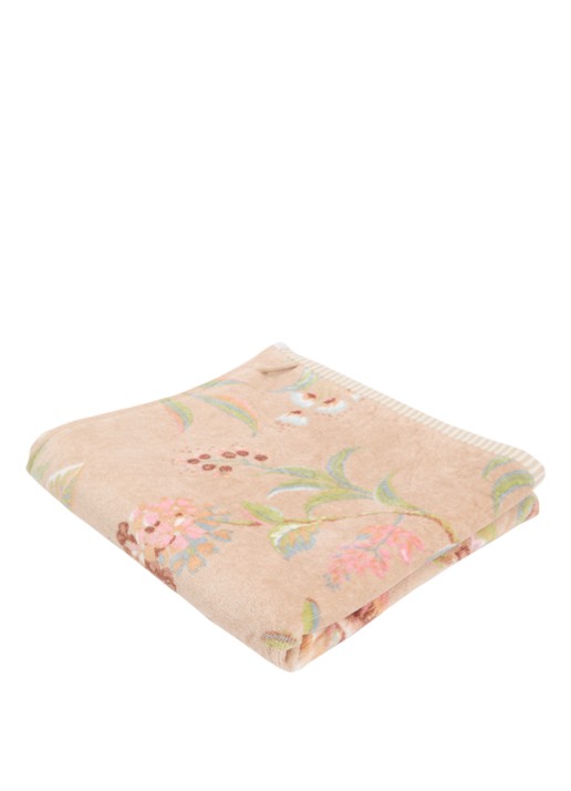 Pip Studio Secret Garden badhanddoek  van katoen - 400 gr/m2 - 55 x 100 cm
