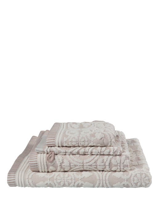 Pip Studio  Tile de Pip douchehanddoek 55 x 100 cm  - detail 4 khaki