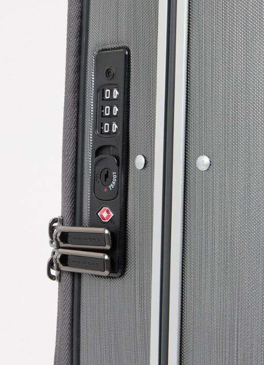 Piquadro PQLM Spinner 55 cm - detail 2 grijs