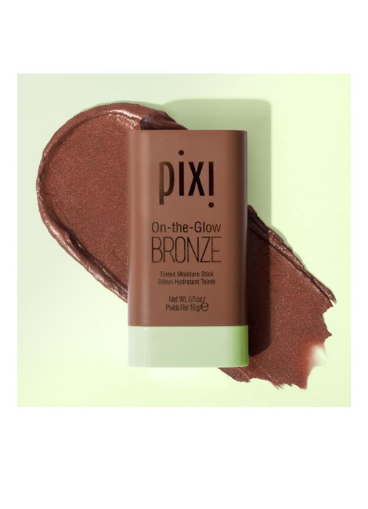 Pixi On-The-Glow - bronze tinted moisture stick - detail 2 beachglow