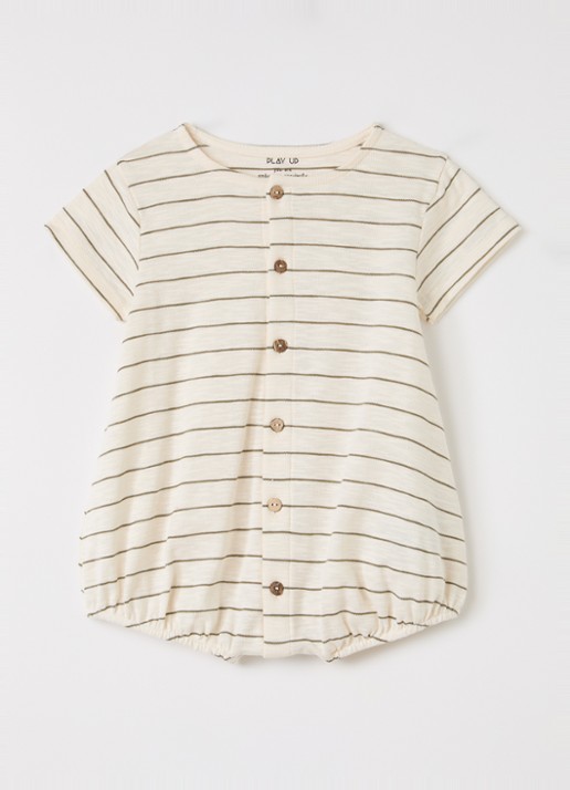 Play Up Flame romper met streepprint