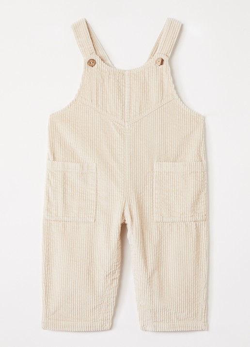 Play Up Straight fit tuinbroek van corduroy