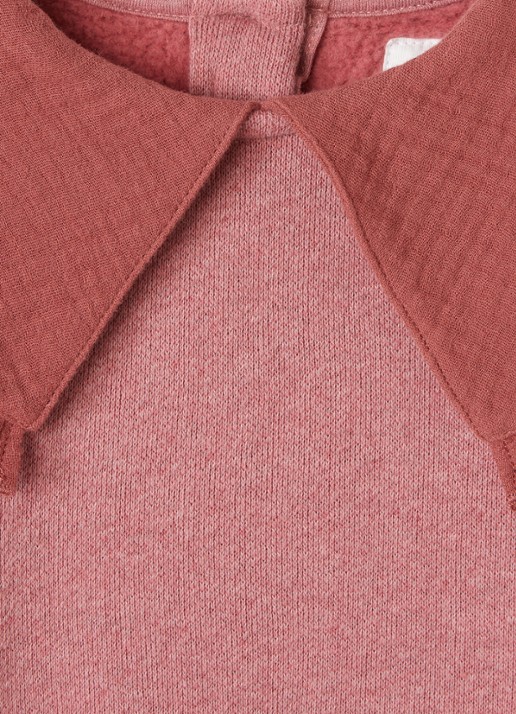 Play Up Sweater met kraag - detail 3 ivoor