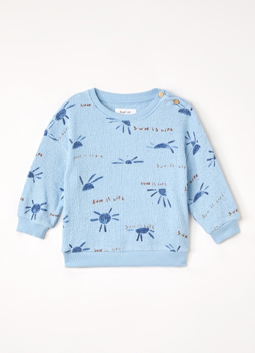 Play Up Sweater met print