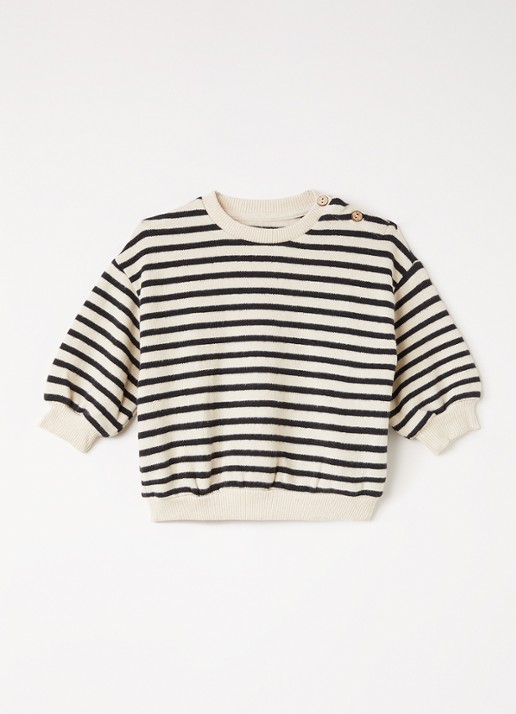 Play Up Sweater met streepprint