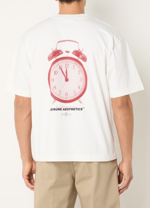 Pockies Alarm T-shirt met logo- en backprint