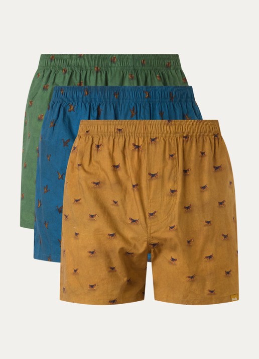 Pockies Boxershorts met print in 3-pack