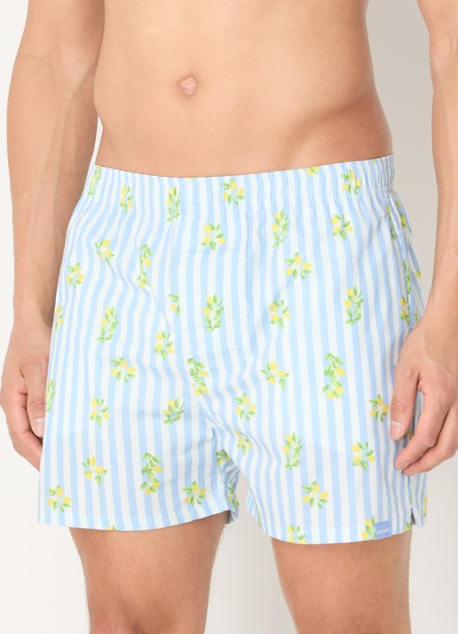 Pockies Goodlife boxershort met steekzakken en streepprint