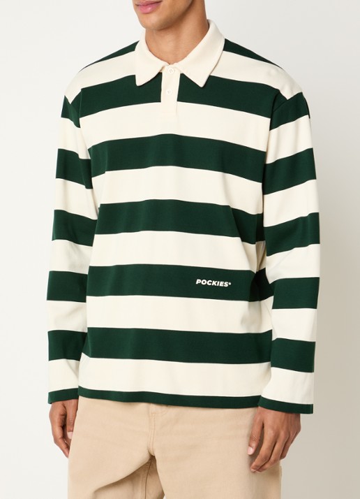 Pockies Sweater met polokraag - detail 3 multicolor