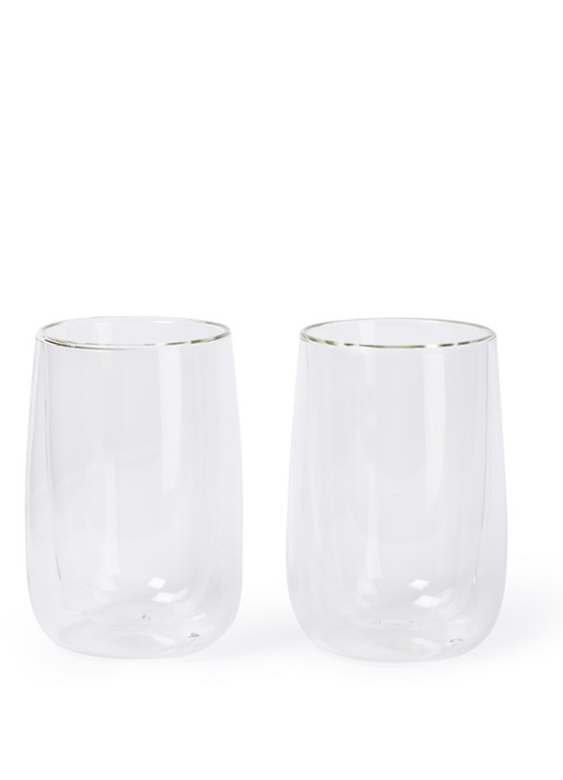 Point-Virgule Dubbelwandig koffie- en theeglas 35 cl set van 2