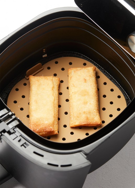 Point-Virgule Siliconen airfryer bakmat 20 cm - voorkant 2 lichtbruin
