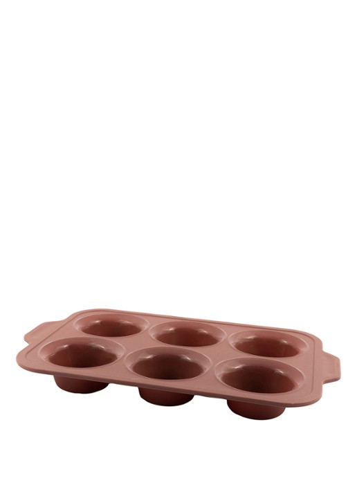 Point-Virgule Siliconen bakvorm voor muffins 6-vaks